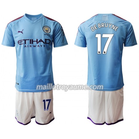 Tenue Enfant Manchester City DE BRUYNE 17 Domicile 2019/2020 (+ Short) Tenue Enfant Manchester City DE BRUYNE 17 Domicile 2019/2020 (+ Short)